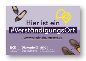 VerständigungsOrte 25er Pack Aufkleber