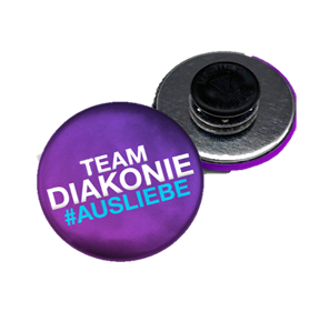 #AUSLIEBE Button  "TEAM DIAKONIE"