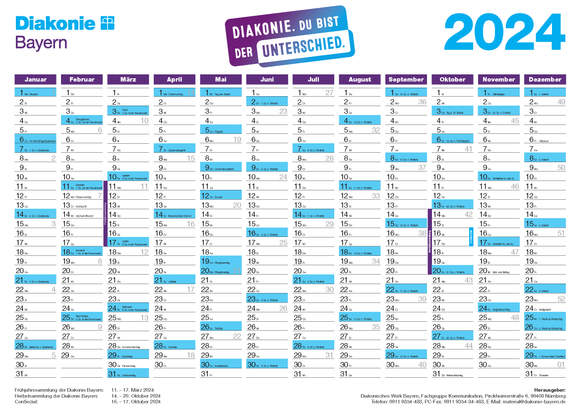 Kalender 2024     DIN A4