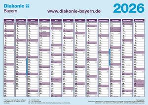 Kalender 2026  DIN A1