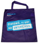 Tasche mit kurzen Henkeln DIAKONIE. DU BIST DER UNTERSCHIED (Jahresthema 2024/25)